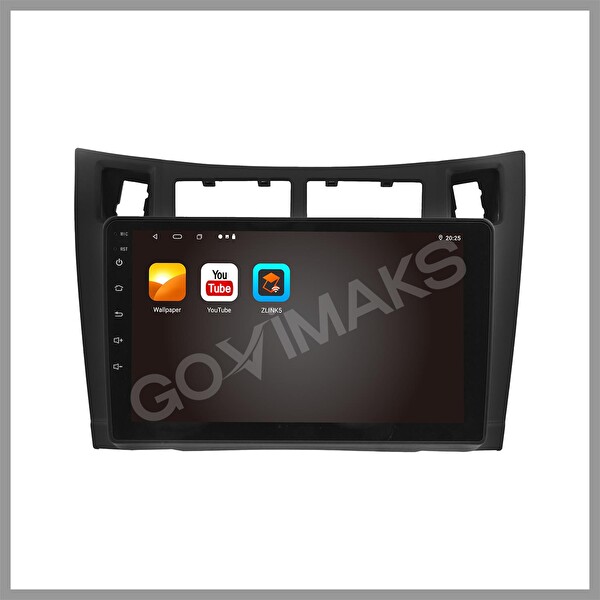 Govimaks Toyota Yaris 2006-2011 Uyumlu 4 GB RAM 64 Hafıza Android Multimedia Teyp