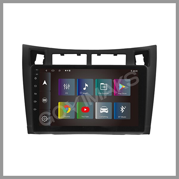 Govimaks Toyota Yaris 2006-2011 Uyumlu 4 GB RAM 64 Hafıza Android Multimedia Teyp
