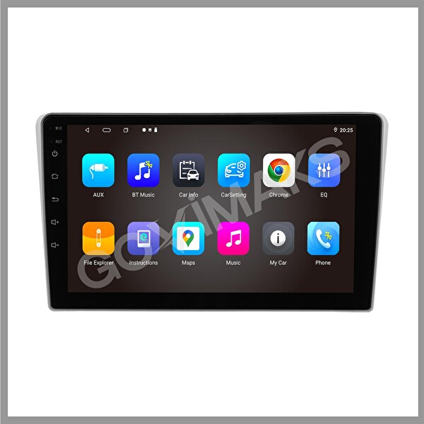 Govimaks Toyota Avensis 2003-2009 Uyumlu 2 GB RAM 32 GB Hafıza Android Multimedia Teyp