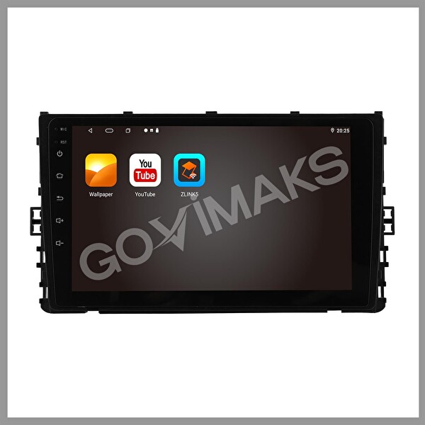 Govimaks Volkswagen Transporter 2018-2022 Uyumlu 4GB RAM 64GB Hafıza Android Multimedia Teyp