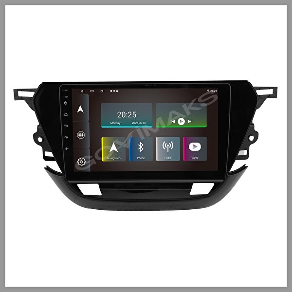 Govimaks Opel Corsa F 2019-2023 Uyumlu 2 GB RAM 32 GB Hafıza Android Multimedia Teyp