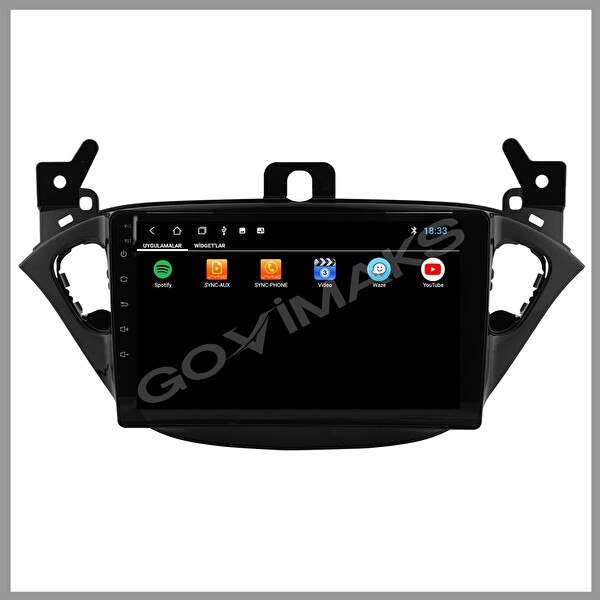 Govimaks Opel Adam 2013-2017 Uyumlu 2 GB RAM 32 GB Hafıza Android Multimedia Teyp