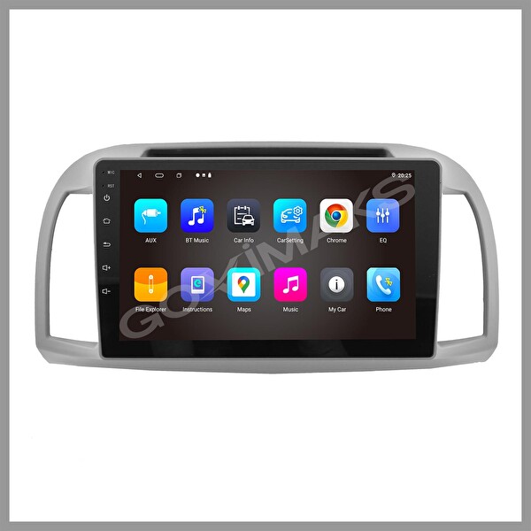 Govimaks Nissan Micra 2002-2010 4 GB RAM 64 GB Hafıza Android Multimedia Teyp