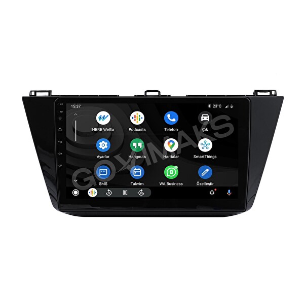 Govimaks Volkswagen Tiguan 2017-2023 Uyumlu 4 GB RAM 64 GB Hafıza Android Multimedia Teyp