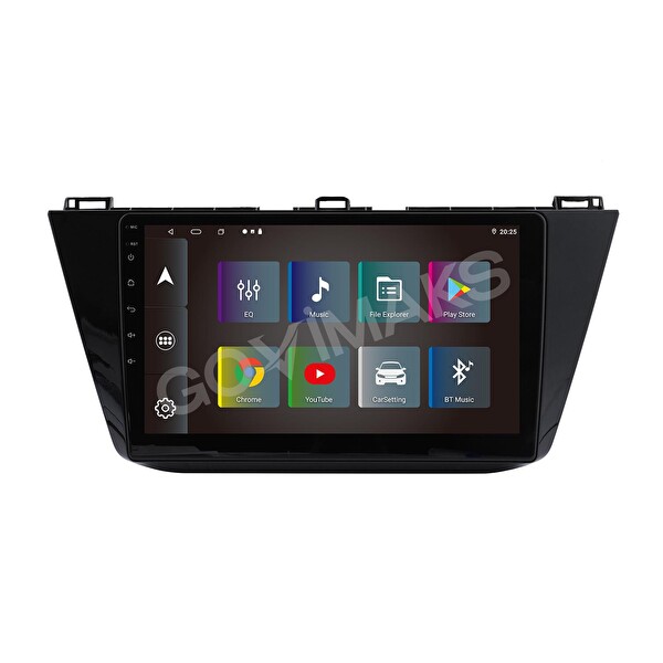 Govimaks Volkswagen Tiguan 2017-2023 Uyumlu 4 GB RAM 64 GB Hafıza Android Multimedia Teyp