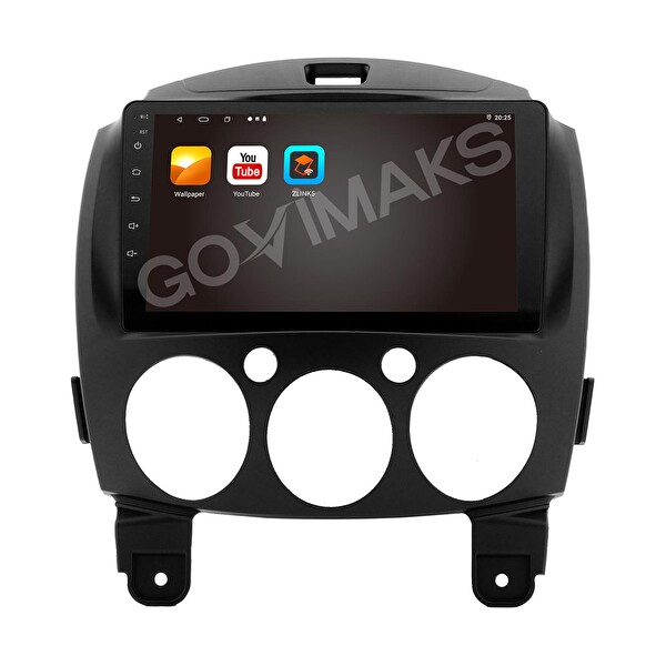 Govimaks Mazda 2 2008-2012 2 GB RAM 32 GB Hafıza Android Multimedia Teyp