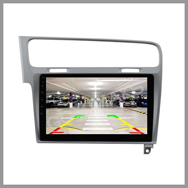 Govimaks Volkswagen Golf 7 Uyumlu Gri 2 GB RAM 32 GB Hafıza Android Multimedia Teyp