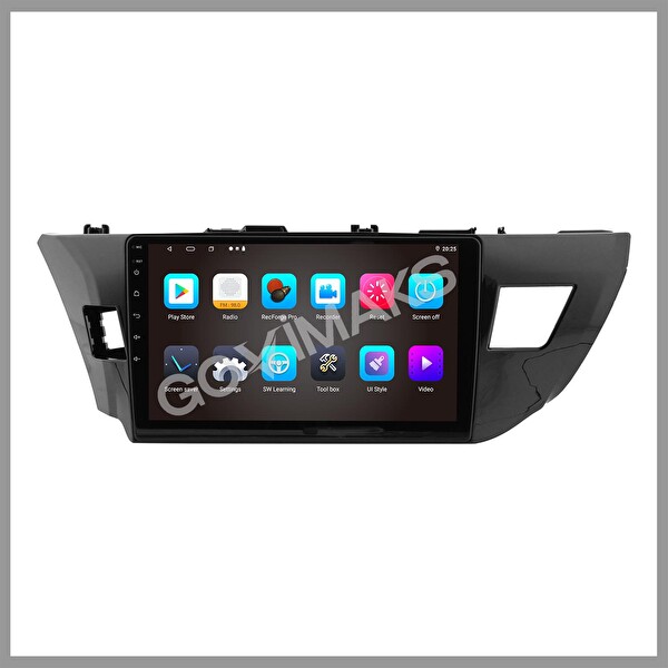 Govimaks Toyota Corolla 2013-2017 Uyumlu 2 GB RAM 32 GB Hafıza Android Multimedia Teyp