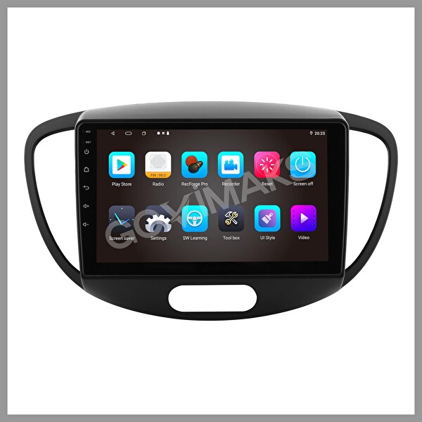 Govimaks Hyundai İ10 2006-2012 2 GB RAM 32 GB Hafıza Android Multimedia Teyp