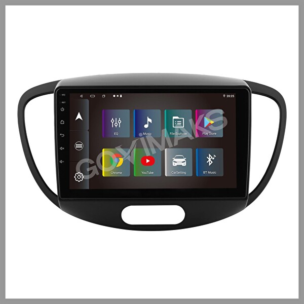 Govimaks Hyundai İ10 2006-2012 2 GB RAM 32 GB Hafıza Android Multimedia Teyp