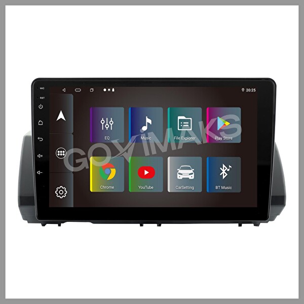 Govimaks Dacia Sandero Stepway 2021-2023 2 GB RAM 32 GB Hafıza Android Multimedia Teyp