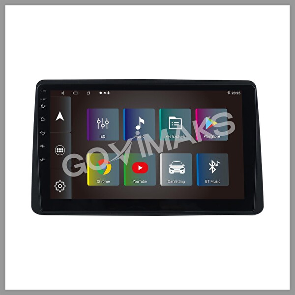 Govimaks Dacia Duster 2018-2023 4 GB RAM 64 GB Hafıza Android Multimedia Teyp