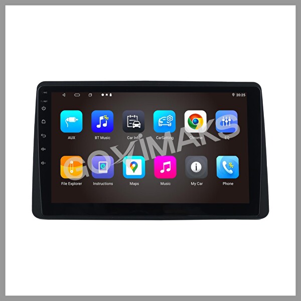 Govimaks Dacia Duster 2018-2023 4 GB RAM 64 GB Hafıza Android Multimedia Teyp