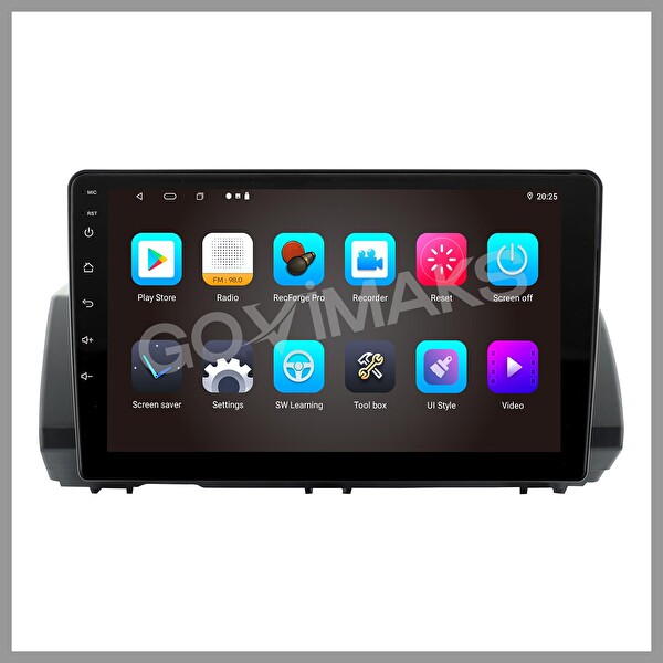 Govimaks Dacia Sandero Stepway 2021-2023 4 GB RAM 64 GB Hafıza Android Multimedia Teyp