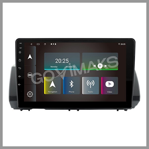 Govimaks Dacia Sandero Stepway 2021-2023 4 GB RAM 64 GB Hafıza Android Multimedia Teyp