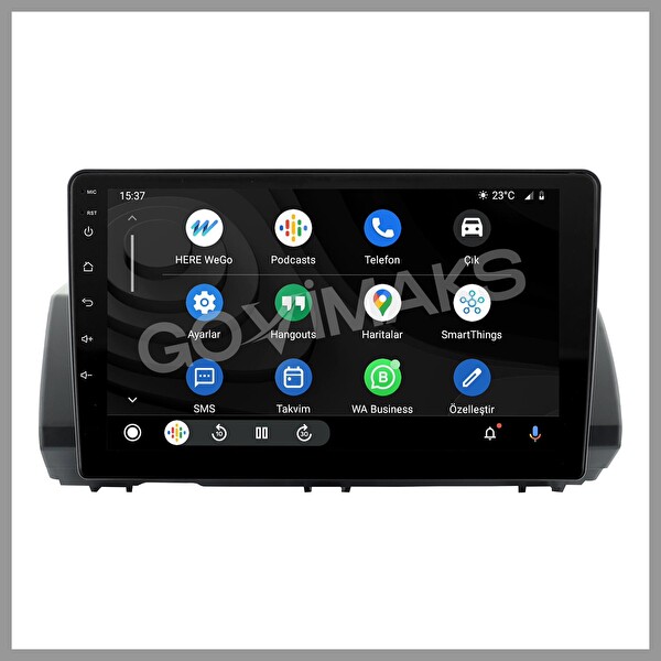 Govimaks Dacia Sandero Stepway 2021-2023 4 GB RAM 64 GB Hafıza Android Multimedia Teyp