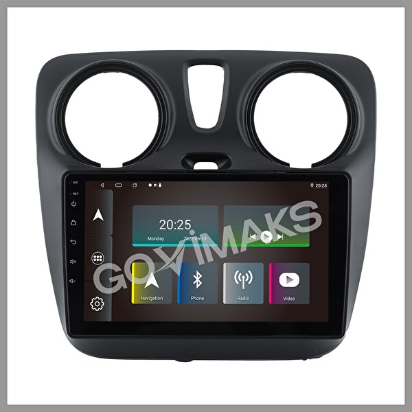 Govimaks Dacia Dokker 2013-2021 2 GB RAM 32 GB Hafıza Android Multimedia Teyp