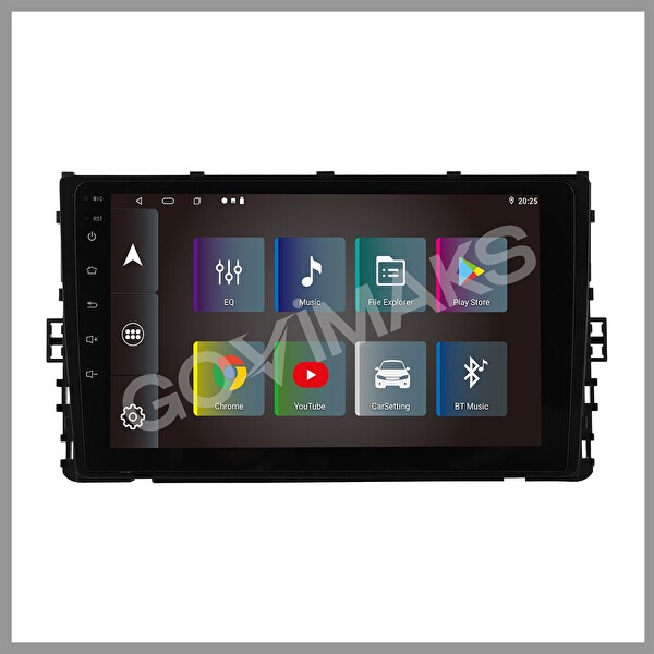 Govimaks Volkswagen Transporter 2018-2022 Uyumlu 6 GB RAM 128 GB Hafıza Android Multimedia Teyp