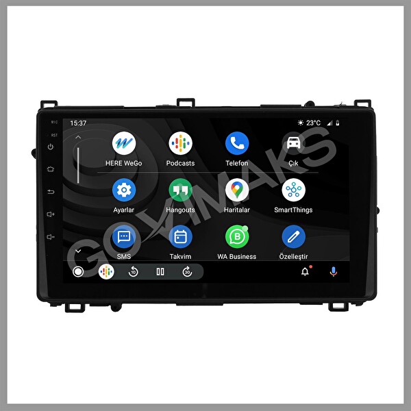 Govimaks Toyota Auris 2018 Uyumlu 4 GB RAM 64 GB Hafıza Android Multimedia Teyp