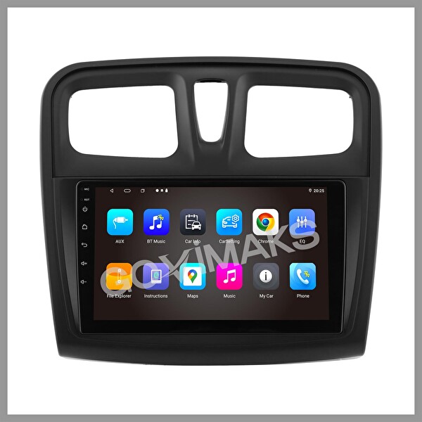 Govimaks Dacia Sandero Logan 2015-2018 2 GB RAM 32 GB Hafıza Android Multimedia Teyp