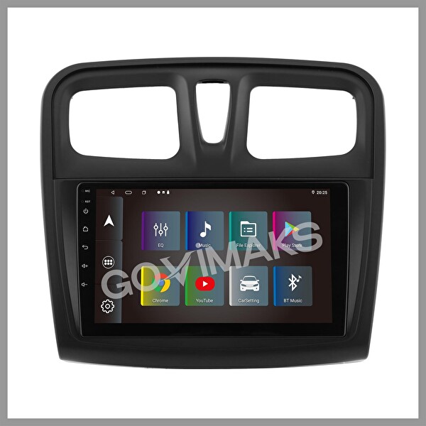 Govimaks Dacia Sandero Logan 2015-2018 2 GB RAM 32 GB Hafıza Android Multimedia Teyp