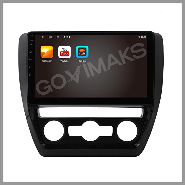 Govimaks Volkswagen Jetta 2012-2019 Manuel Uyumlu 2GB RAM 32GB Hafıza Android Multimedia