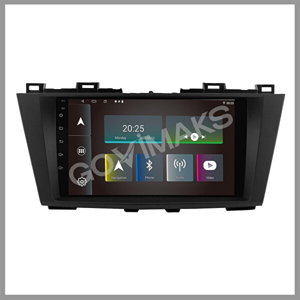 Govimaks Mazda 6 2008-2013 Uyumlu 2 GB RAM 32 GB Hafıza Android Multimedia Teyp