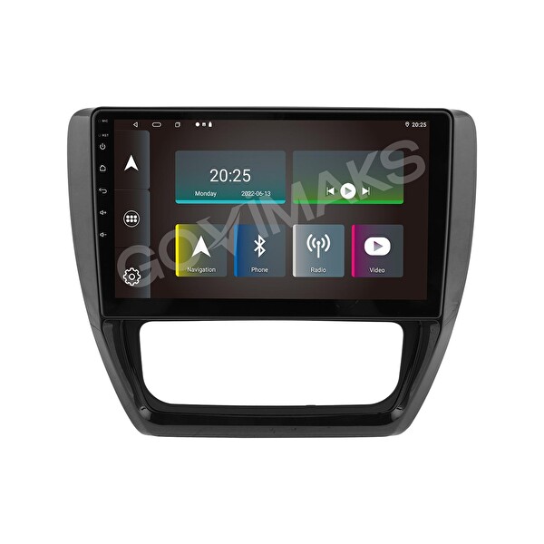Govimaks Volkswagen Jetta 2012-2019 Dijital Uyumlu 6GB RAM 128GB Hafıza Android Multimedia Teyp