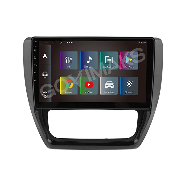 Govimaks Volkswagen Jetta 2012-2019 Dijital Uyumlu 6GB RAM 128GB Hafıza Android Multimedia Teyp