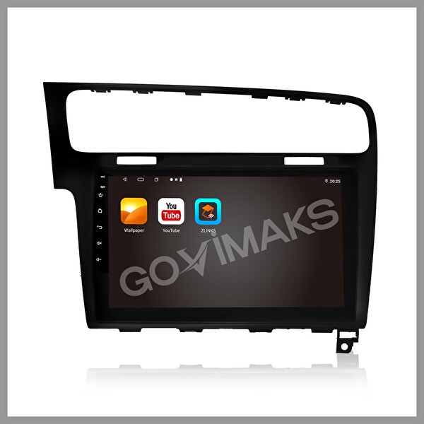 Govimaks Volkswagen GOLF 7 2012-2020 Uyumlu P. Black 4 GB RAM 64 GB Hafıza Android Multimedia