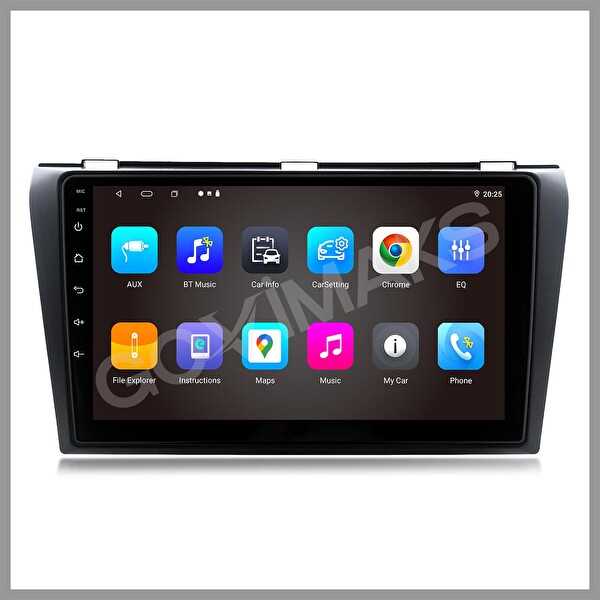 Govimaks Mazda 3 2004-2009 4 GB RAM 64 GB Hafıza Android Multimedia Teyp