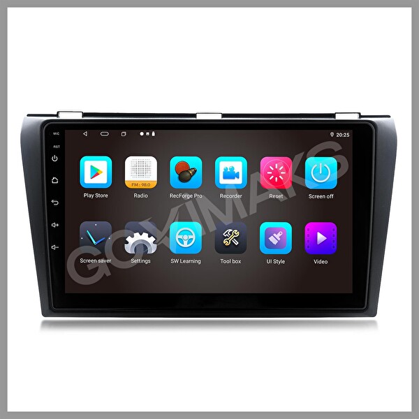 Govimaks Mazda 3 2004-2009 4 GB RAM 64 GB Hafıza Android Multimedia Teyp