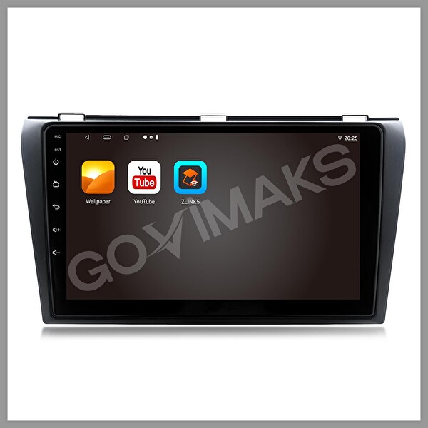 Govimaks Mazda 3 2004-2009 4 GB RAM 64 GB Hafıza Android Multimedia Teyp