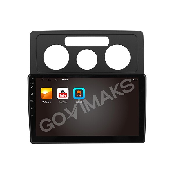 Govimaks Volkswagen Caddy DİJİTAL 2003-2014 Uyumlu 4 GB RAM 64 GB Hafıza OEM Multimedia Teyp