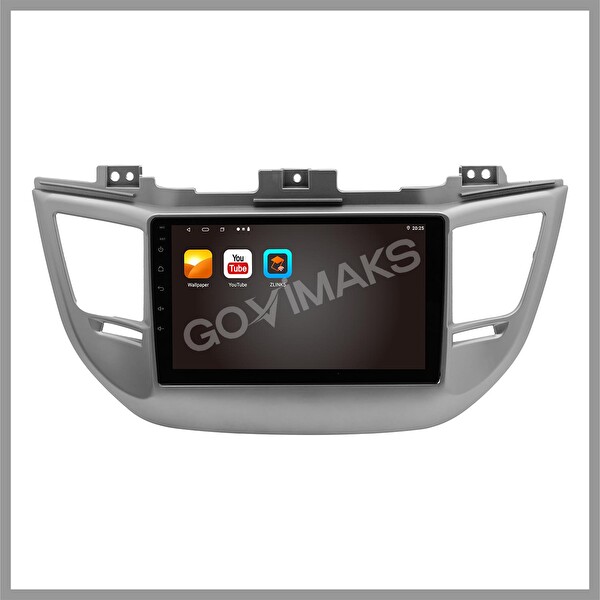 Govimaks Hyundai Tucson 2015-2018 Silver 2 GB RAM 32 GB Hafıza Android Multimedia Teyp