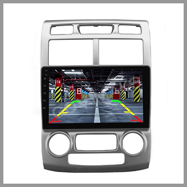 Govimaks Kia Sportage 2007-2010 Gri Dijital 4 GB RAM 64GB Hafıza Android Multimedia Teyp
