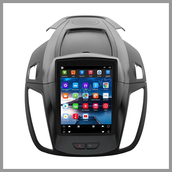 Govimaks Ford Kuga C-MAX Tesla 2 GB RAM 32 GB Hafıza Android Multimedia Teyp