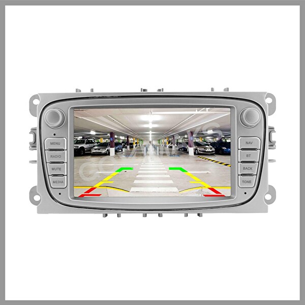 Govimaks Ford CONNECT-Mondeo-FOCUS OVAL GRİ 2 GB RAM 32 GB Hafıza Android Multimedia Teyp