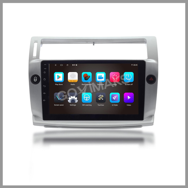 Govimaks Citröen C4 2005-2010 Gri 2 GB RAM 32 GB Hafıza Android Multimedia Teyp