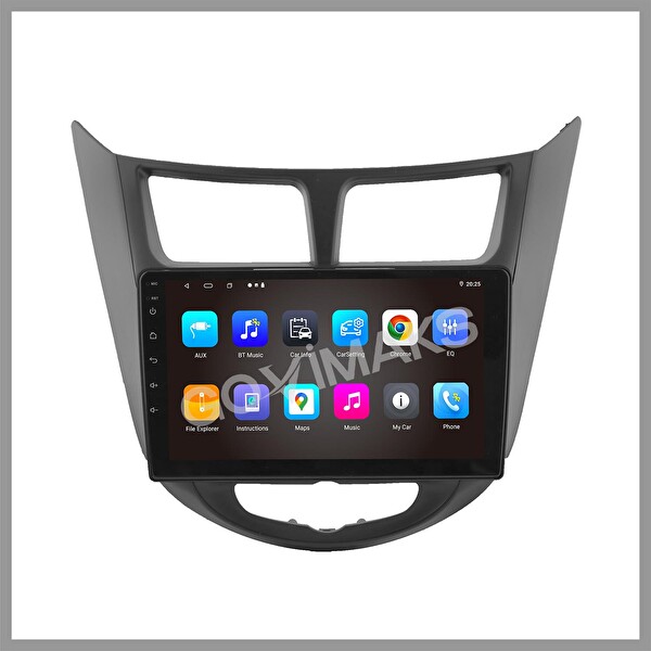 Govimaks Hyundai Blue Siyah 6 GB RAM 128 GB Hafıza Android Multimedia Teyp