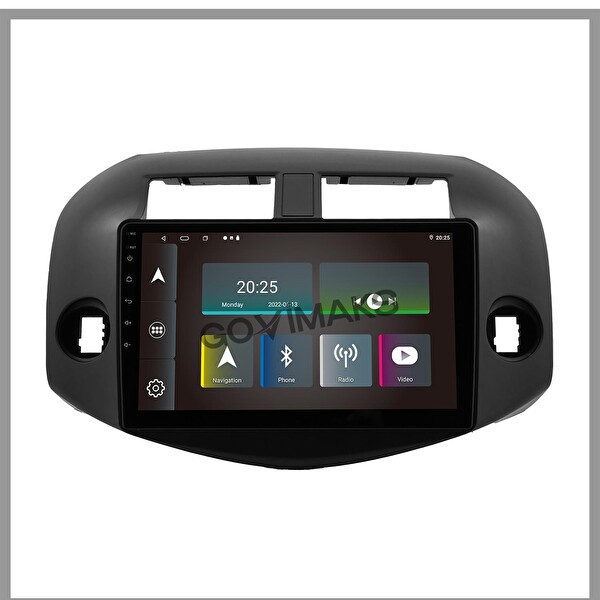 Govimaks Toyota RAV4 2007-2012 8 GB RAM 128 GB Hafıza Android Multimedia Teyp