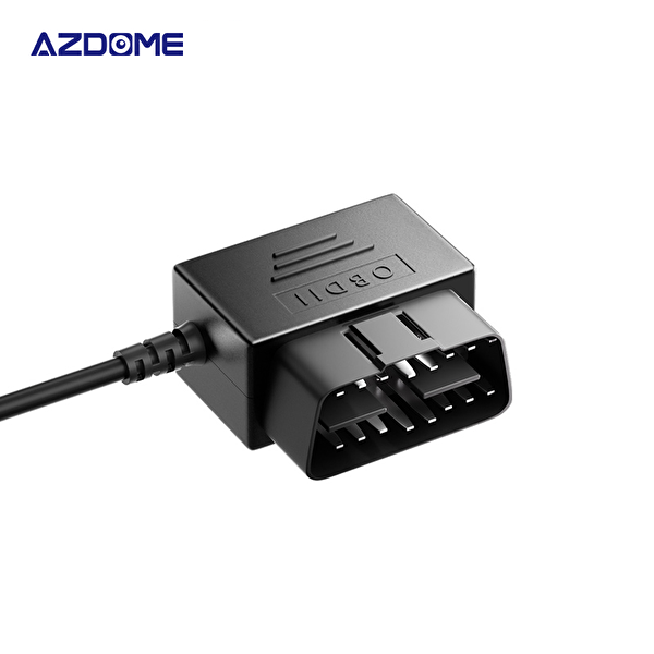 Azdome Obd Hardwire Kit Type-C Giriş 7/24 Park Modu Destekli Güç Adaptörü 12-24V