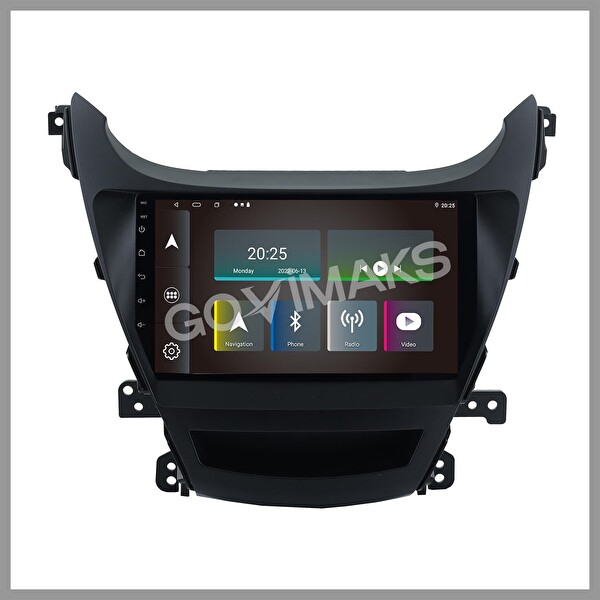 Govimaks Hyundai Elantra 2014-2015 2 GB 32 GB Hafıza Android Multimedia Teyp