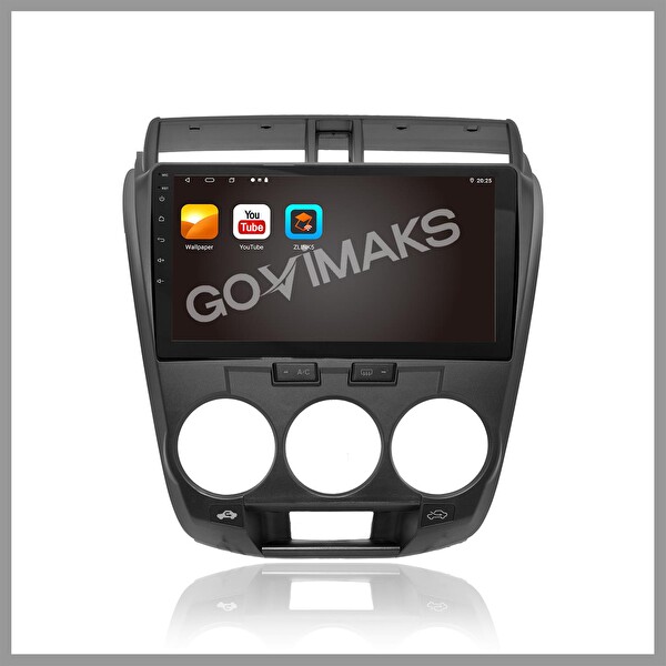 Govimaks Honda City 2009-2011 Manuel 2 GB RAM 32 GB Hafıza Android Multimedia Teyp