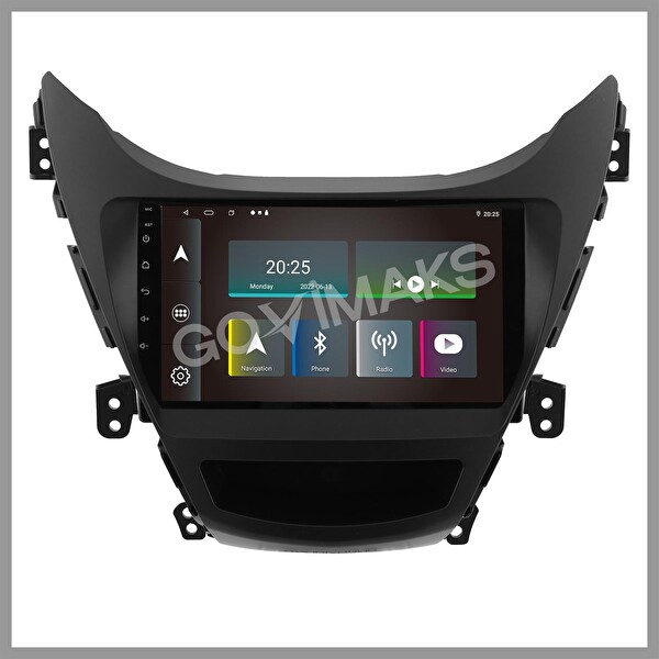 Govimaks Hyundai Elantra 2010-2013 4 GB 64 GB Hafıza Android Multimedia Teyp