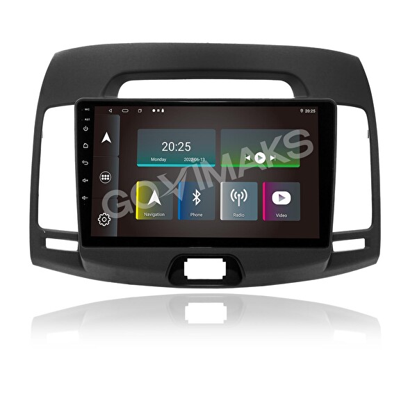 Govimaks Hyundai Elantra 2006 - 2011 2 GB RAM 32 GB Hafıza Android Multimedia Teyp