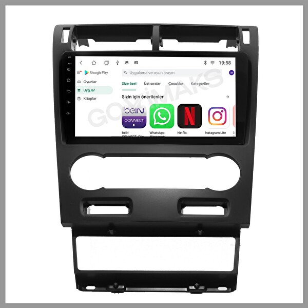 Govimaks Ford Mondeo 2005 - 2008 2 GB RAM 32 GB Hafıza Android Multimedia Teyp