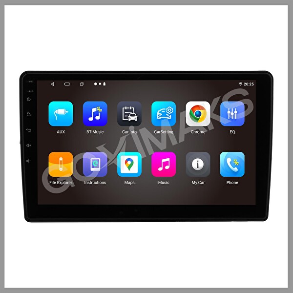 Govimaks Toyota Auris 2007-2012 Uyumlu 2 GB RAM 32 GB Hafıza Android Multimedia Teyp