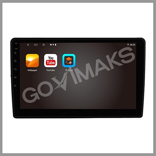 Govimaks Toyota Auris 2007 - 2012 Uyumlu 6 GB RAM 128 GB Hafıza Android Multimedia Teyp