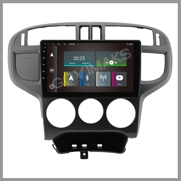 Govimaks Hyundai Matrix 2001-2010 4 GB RAM 64 GB Hafıza Android Multimedia Teyp